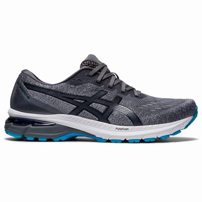 Asics Gt-2000 9 - Miesten Juoksukengät - Harmaat/Sininen